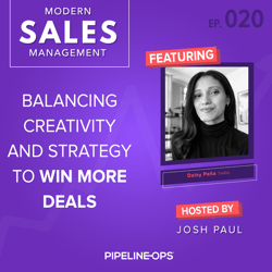 balancing creativity and strategy to win more deals with Daisy Peña