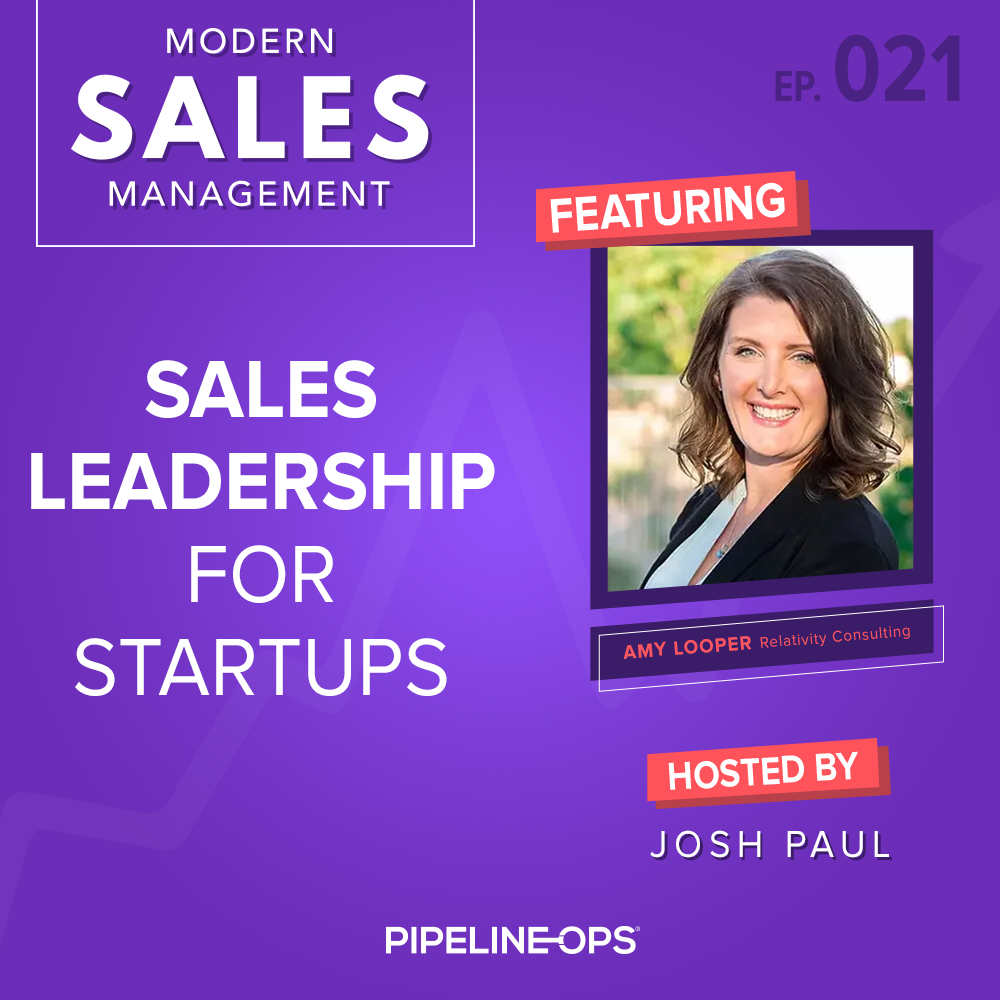 sales leadership for startups with Amy Looper